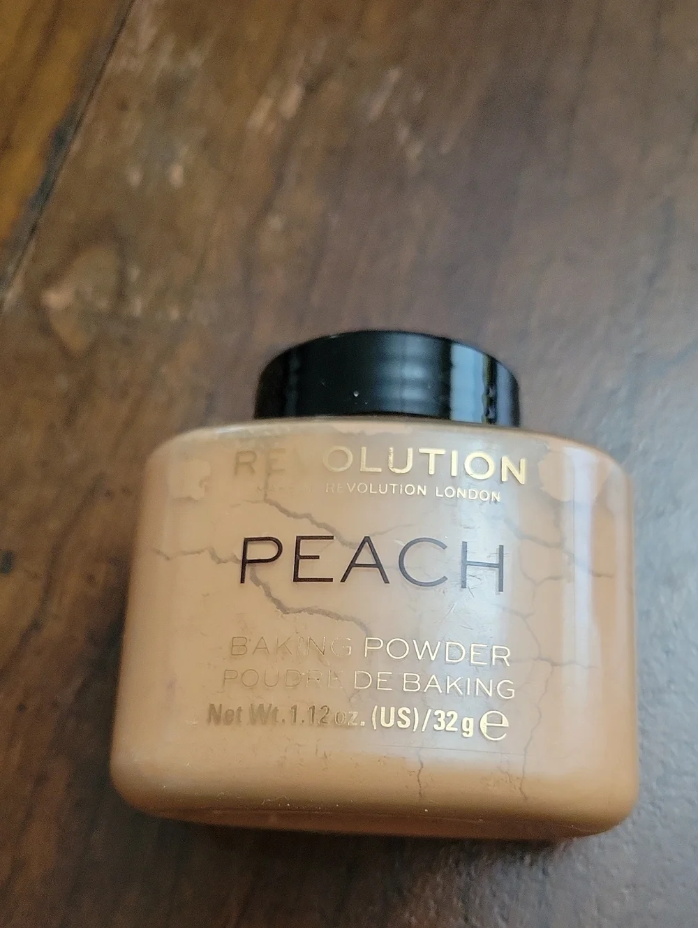 Revolution Peach baking powder